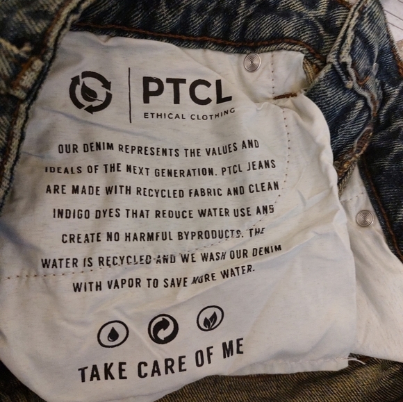 Ptcl Distressed Mom Jeans Sz 26 NWT - Picture 6 of 7